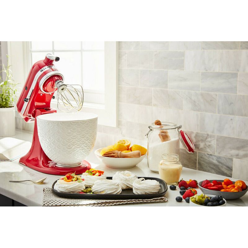 Планетарний міксер KitchenAid Artisan 4.8 л карамельне яблуко (5KSM175PSECA) - фото 10