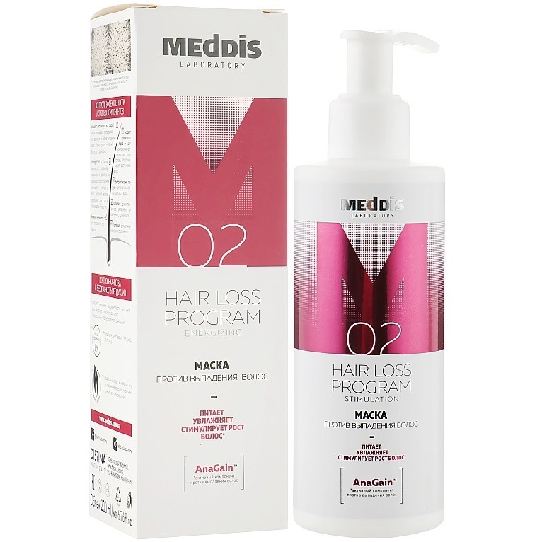 Маска проти випадіння волосся Meddis Hair Loss Program Stimulation Mask 200 мл - фото 1