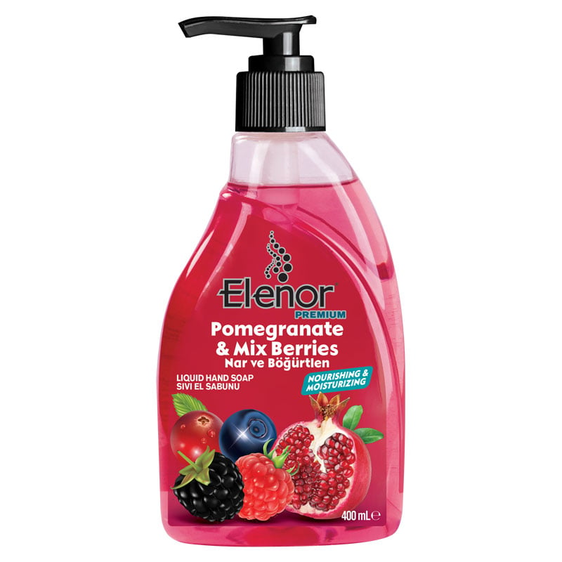 Жидкое мыло для рук Elenor Гранат и ягоды, 400 мл (152.EL.001.20) - фото 1