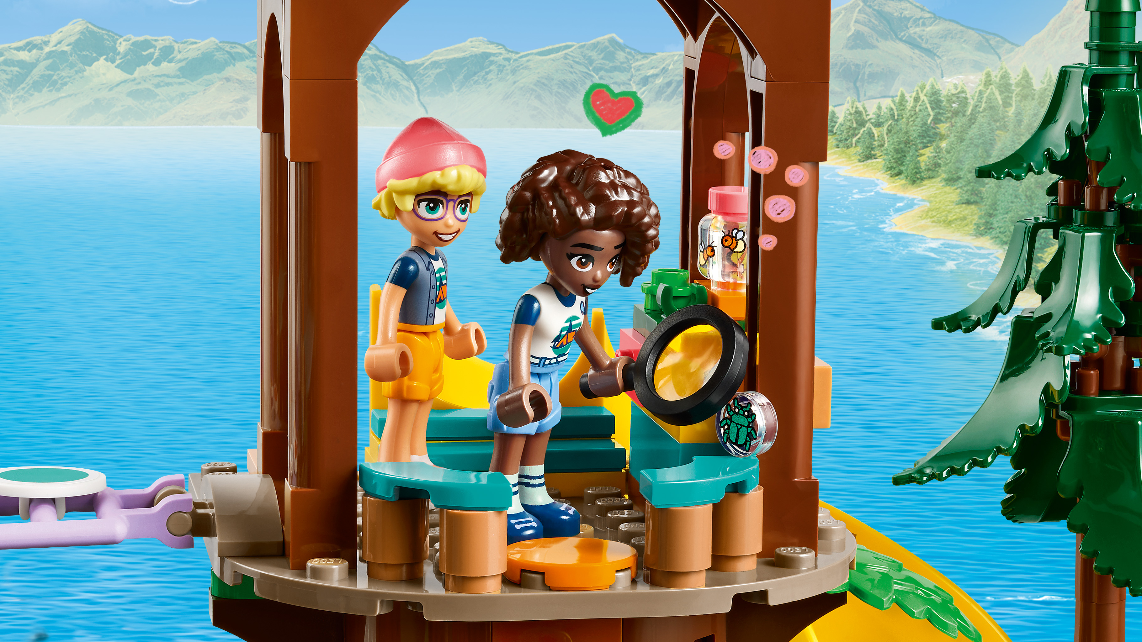 Конструктор LEGO Friends Будиночок на дереві у пригодницькому таборі 1128 деталей (42631) - фото 9