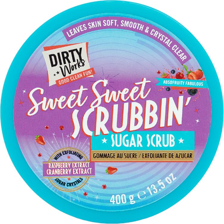 Цукровий скраб для тіла Dirty Works Sweet Sweet Scrubbin Fruity, 400 г - фото 2
