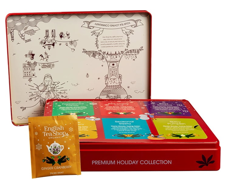 Набор чая English Tea Shop Premium Holiday Collection Red, 54 г (36 шт. х 1,5 г) (874813) - фото 2