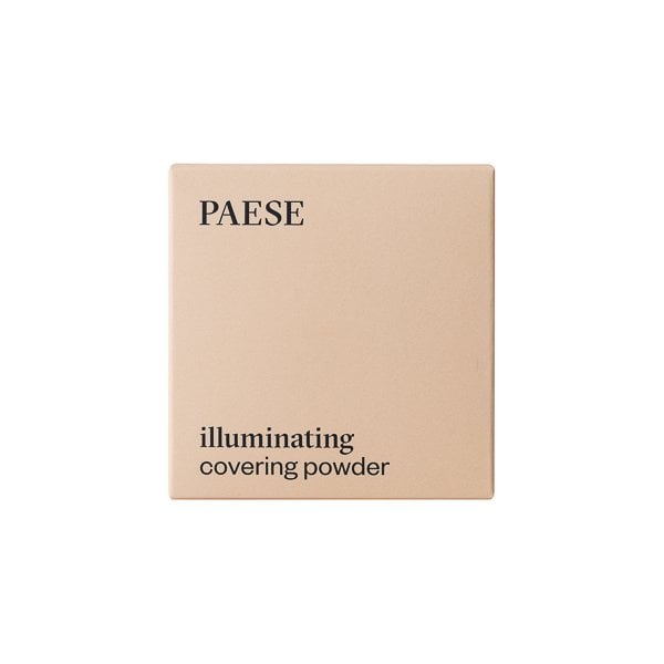 Пудра компактна Paese Illuminating Covering Powder, тонуюча, зі світловідбиваючими частинками, відтінок 1C, 9 г - фото 4