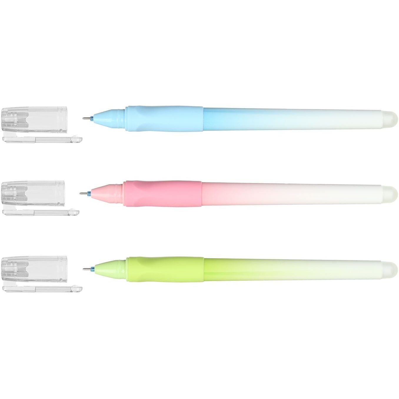 Ручка гелевая Пиши-стирай ZiBi Gradient Kids Line 0.5 мм в ассортименте (ZB.2216-99) - фото 1