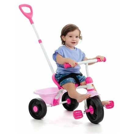 Триколісний велосипед Molto Trike Soft Baby рожевий - фото 2