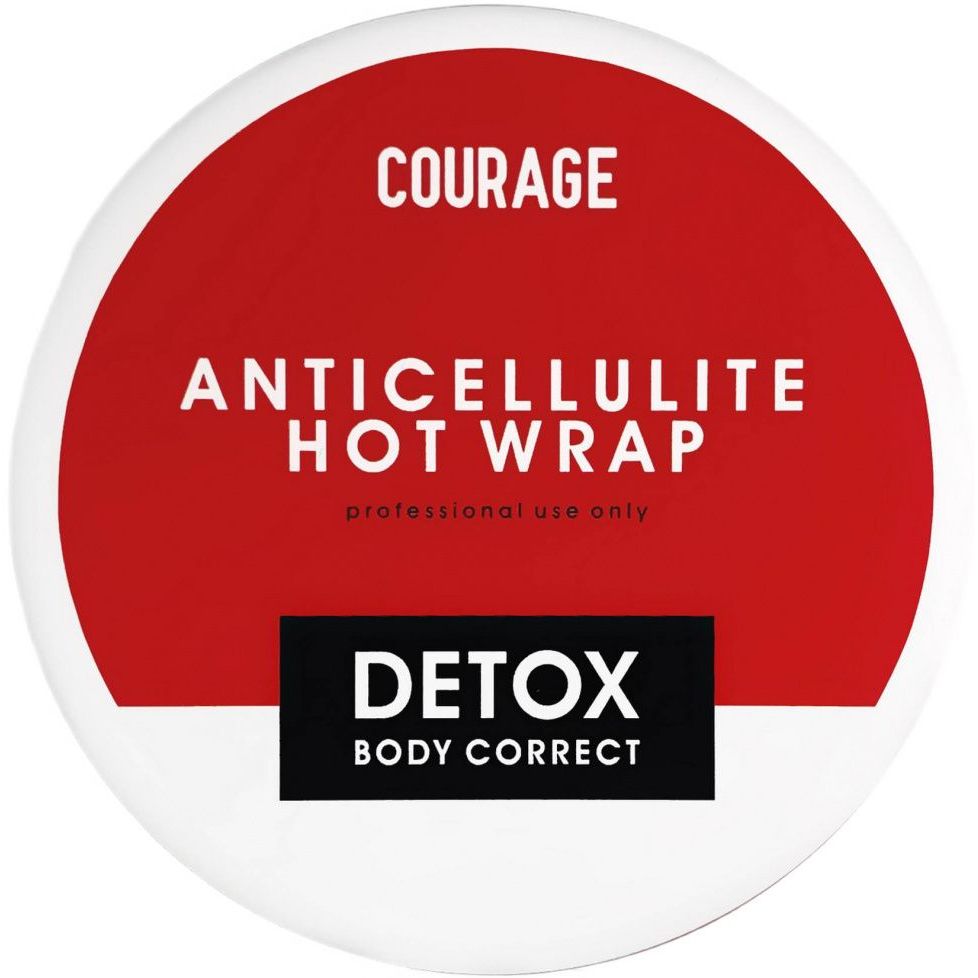 Обертывание для тела Courage Hot Anticellulite Wrap Detox 300 мл - фото 2