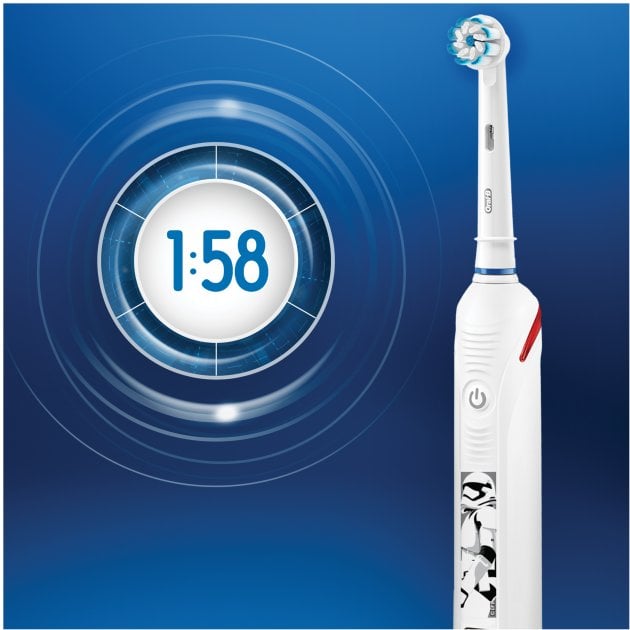 Електрична зубна щітка Oral-B Braun Junior Strar Wars D505.513.2K - фото 5