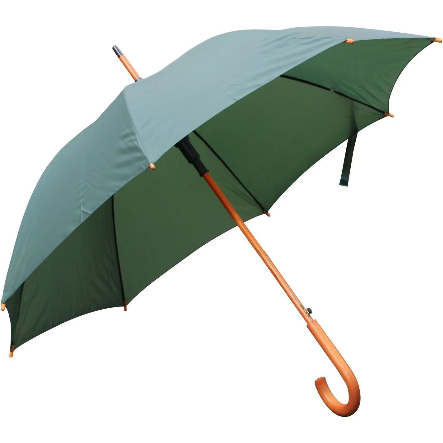 Зонт-трость Bergamo Toprain, темно-зеленый (4513199) - фото 1