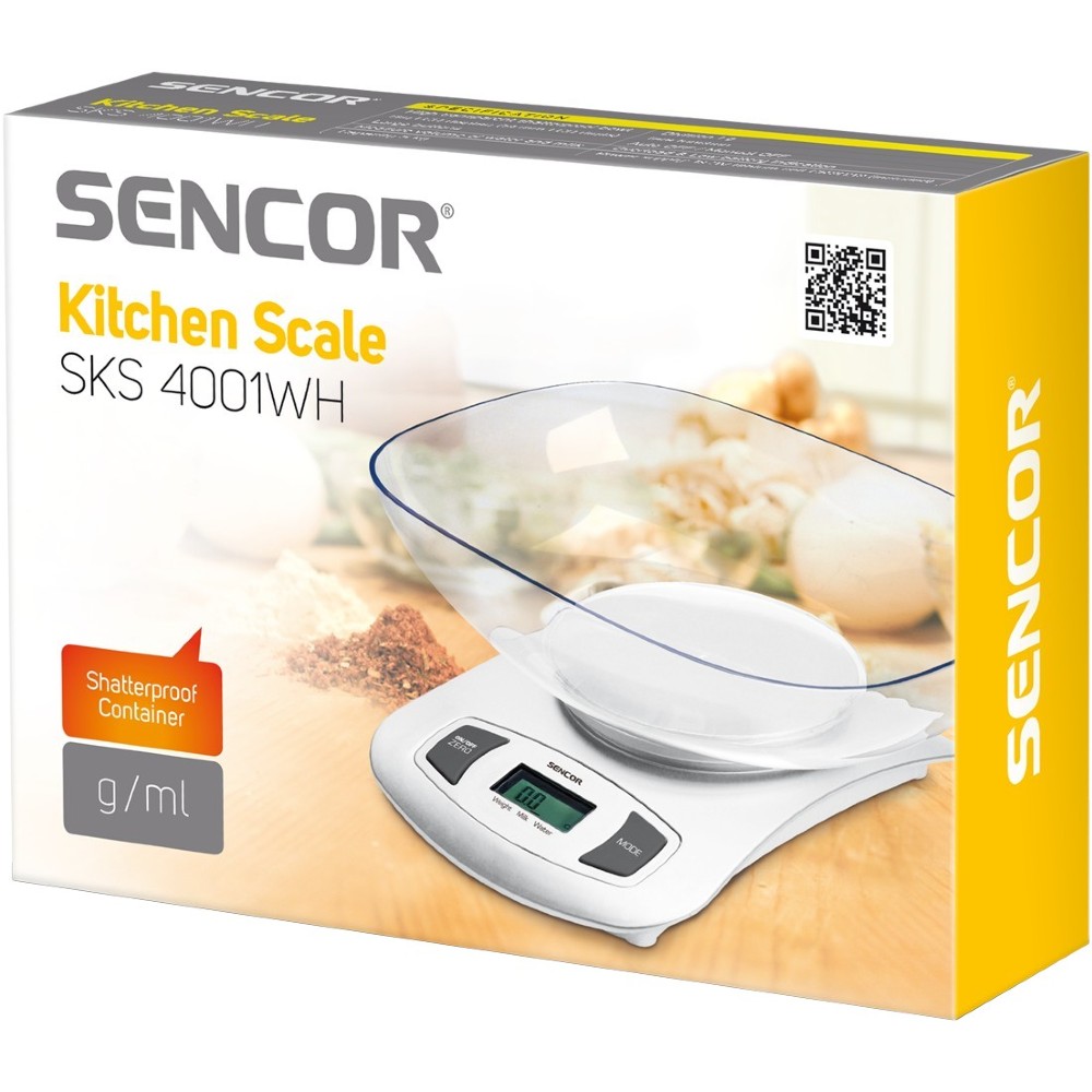 Ваги кухонні Sencor SKS 4001 WH - фото 5