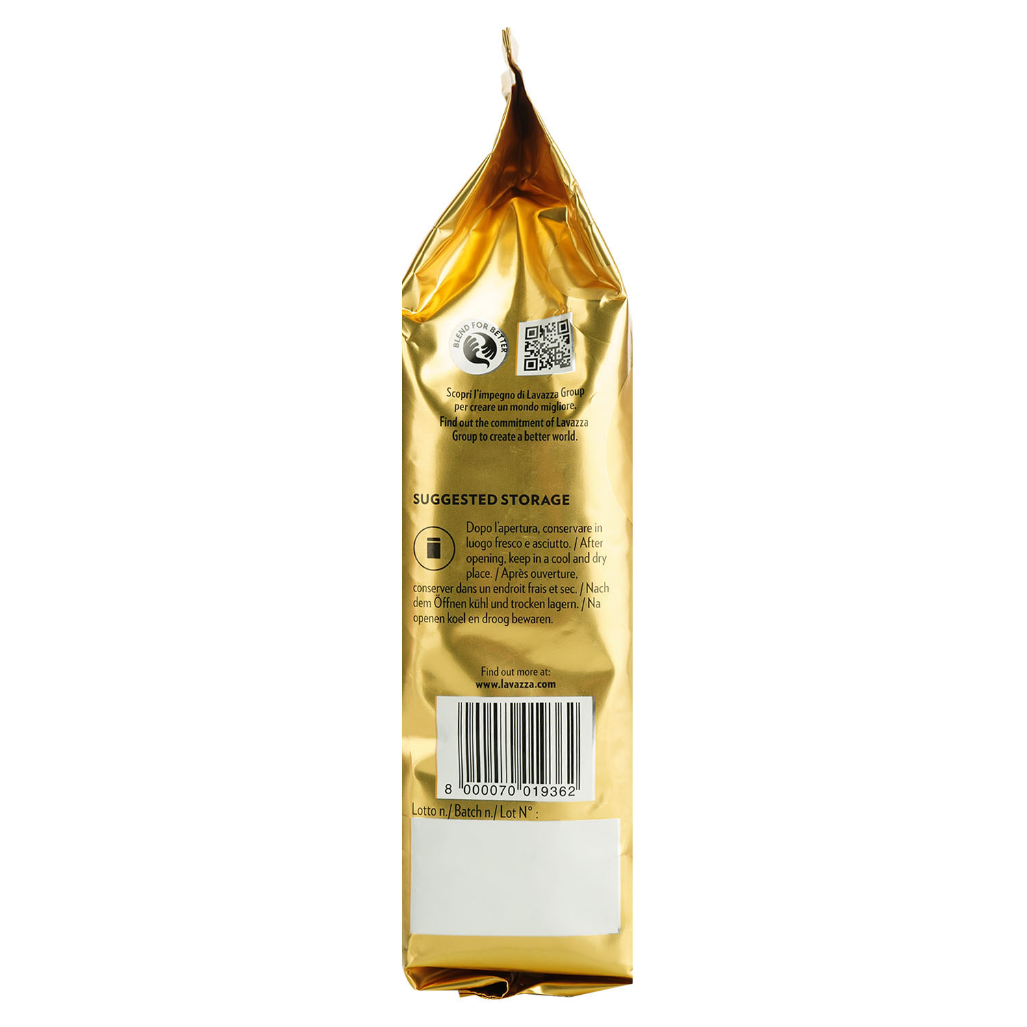 Кофе в зернах Lavazza Qualita Oro 500 г купить в Киеве, Украине