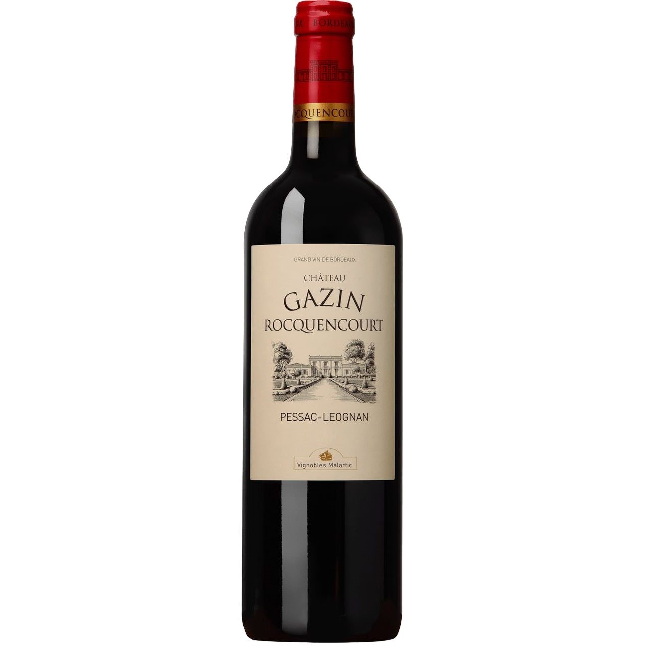 Вино Chateau Gazin Rocquencourt Pessac-Leognan красное сухое 0.75 л - фото 1