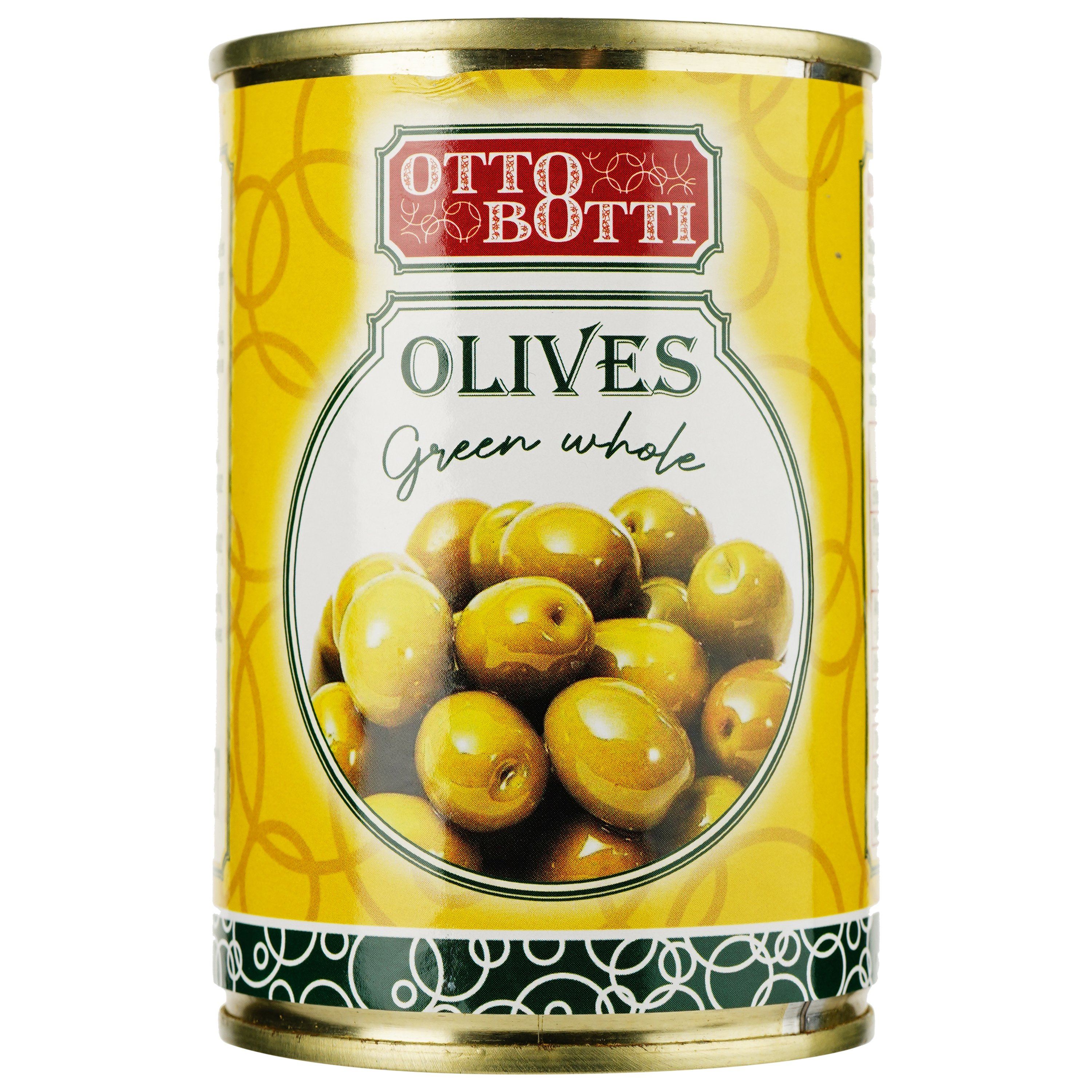 Оливки Otto Botti зелені з кісточкою 300 мл (926285) - фото 1