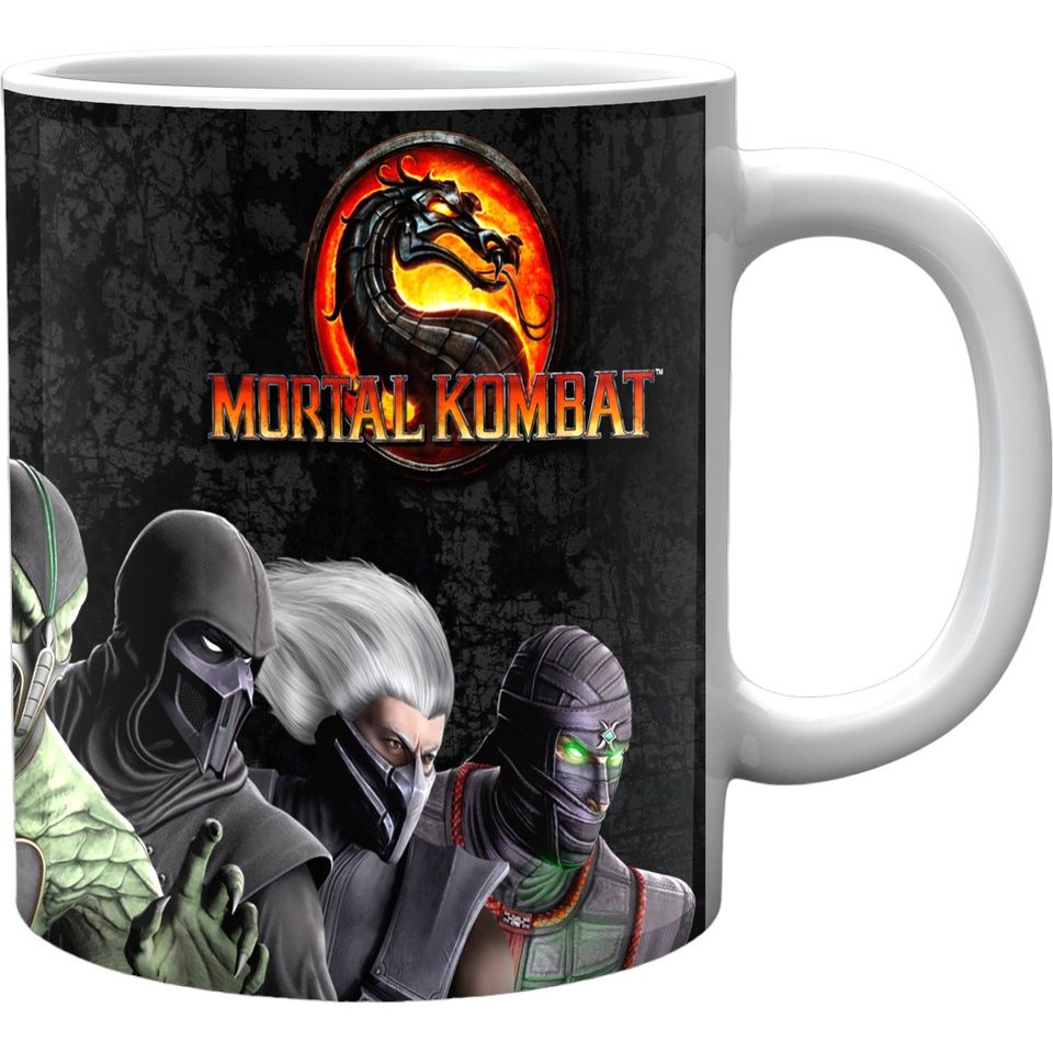 Кружка GeekLand Mortal Kombat Мортал Комбат эмблема MK.02.03 - фото 1