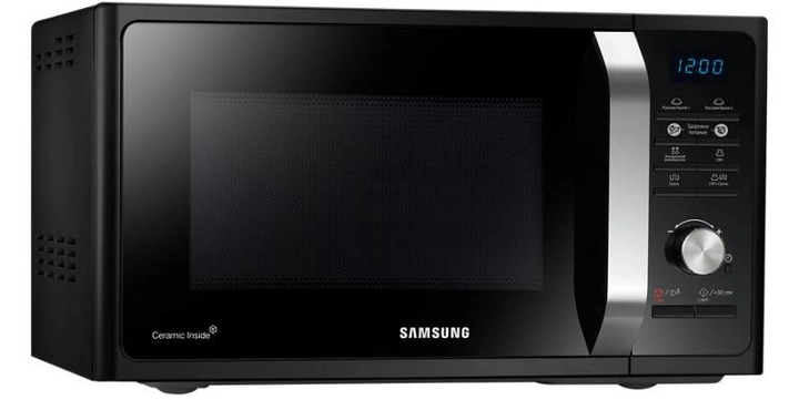 Микроволновая печь Samsung MG23F302TAK/UA черная - фото 5