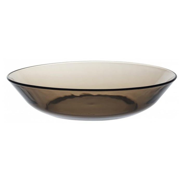 Тарелка суповая Duralex Lys Creole, 20,8 см, дымчатое стекло (3014CF06) - фото 1