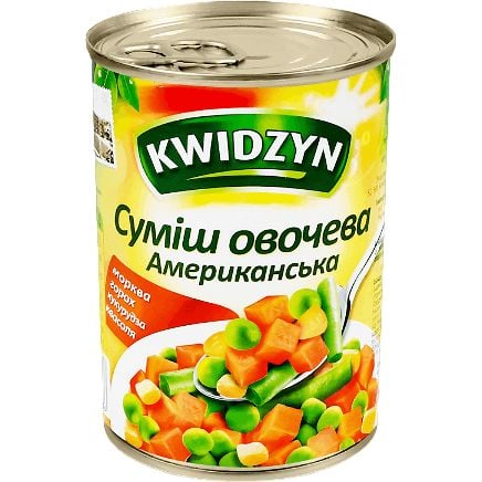 Суміш овочева Kwidzyn Американська 400 г (921227) - фото 1