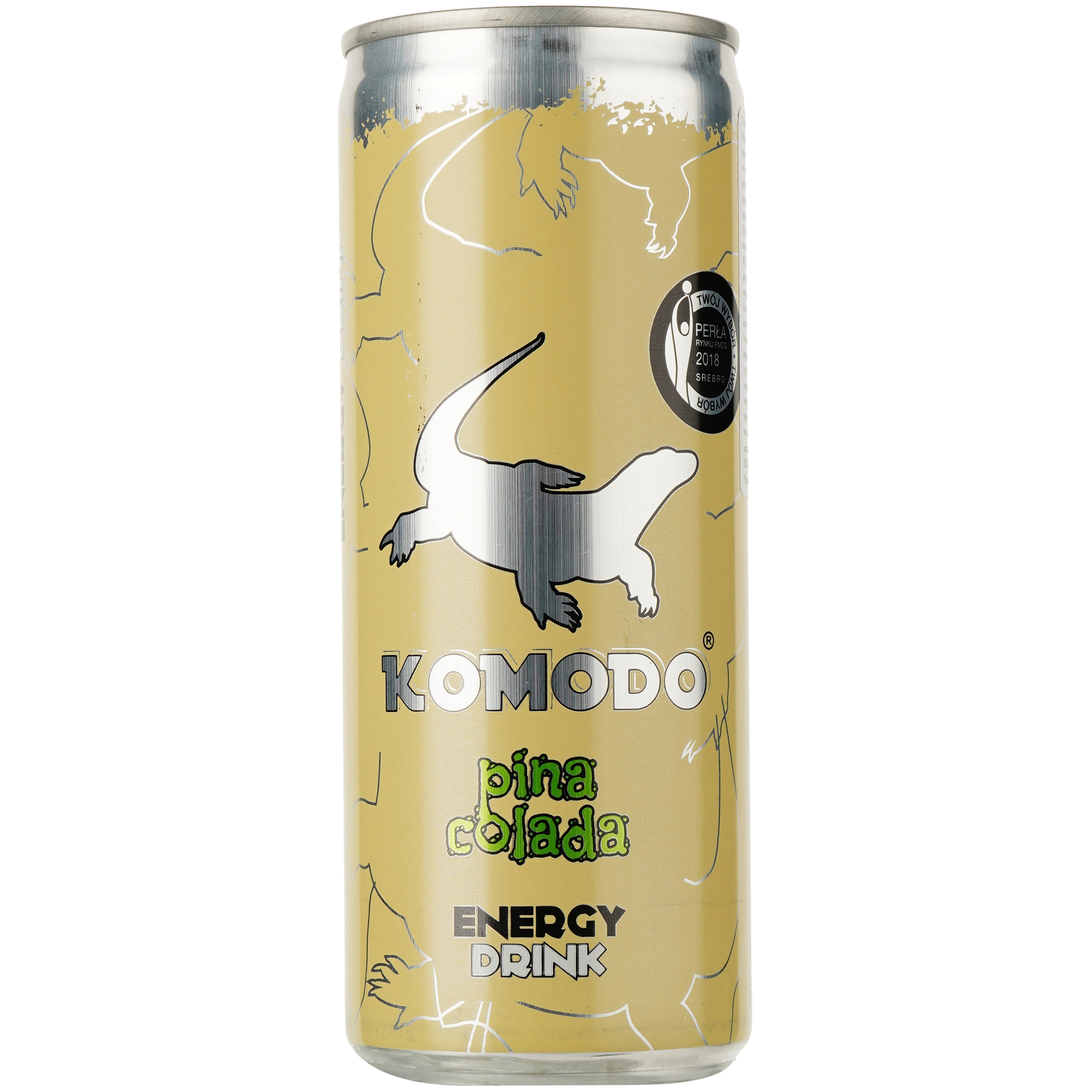 Энергетический безалкогольный напиток Komodo Pina Colada 250 мл - фото 1