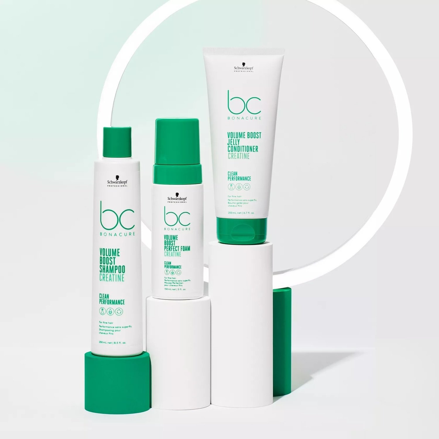 Пенка Schwarzkopf Professional BC Bonacure Volume Boost Perfect Foam Ceratine для объема волос 150 мл - фото 7