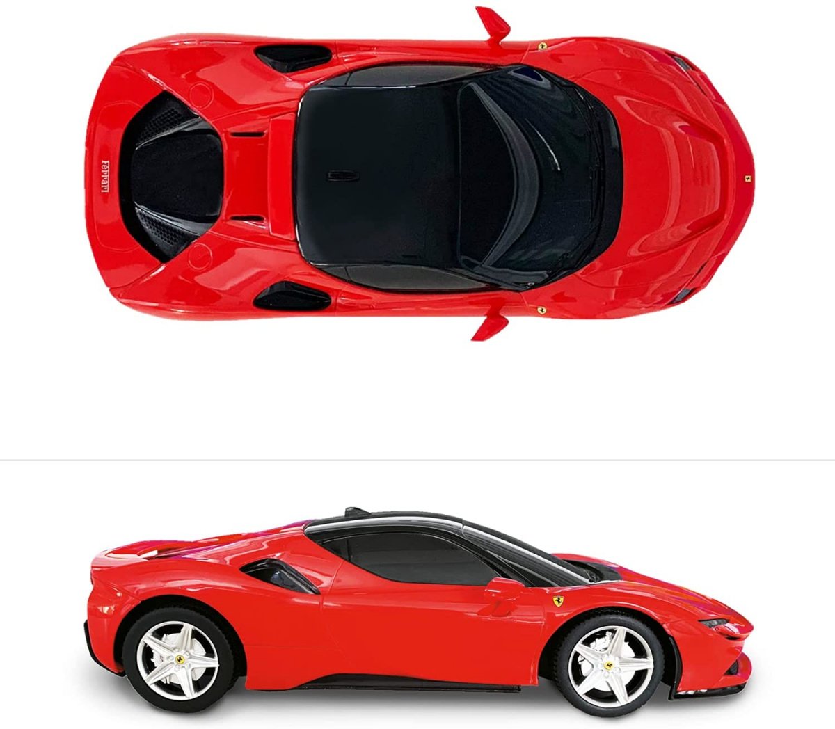 Автомодель на радиоуправлении Mondo Ferrari SF90 Stradale 1:24 красный (63660) - фото 5