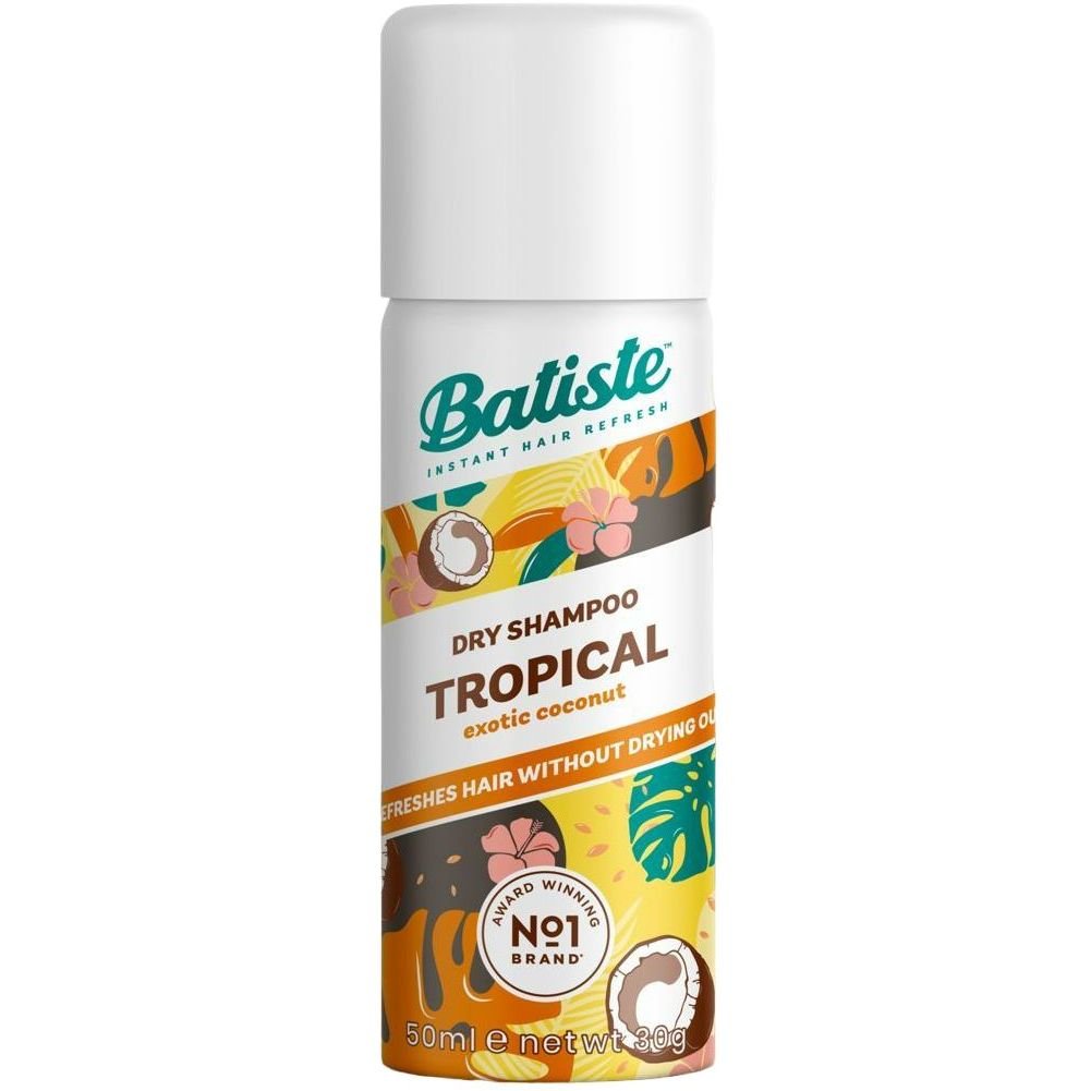 Сухий шампунь Batiste Tropical, 50 мл - фото 1