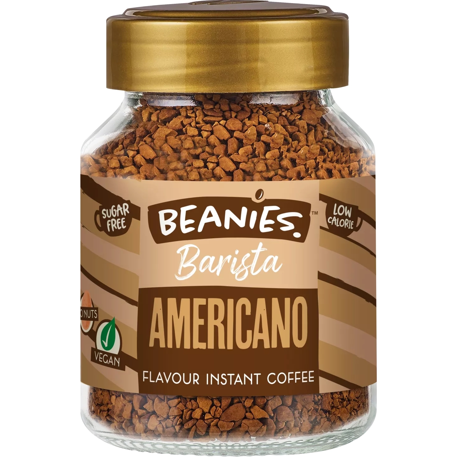 Кава розчинна Beanies Barista Americano Flavour Instant Coffee 50 г - фото 1