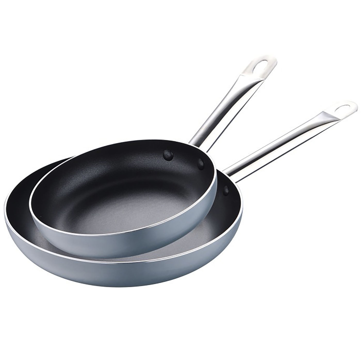 Набір сковорідок Bergner Professional Chef Anthracite антрацит (BG-31593-ANTH) - фото 1