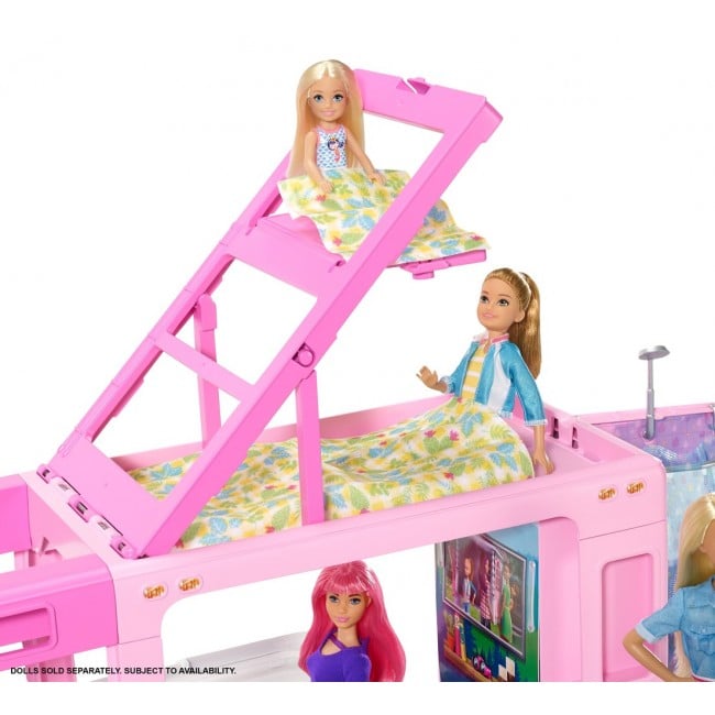 Игровой набор Barbie Кемпер 3 в 1 (GHL93) - фото 4