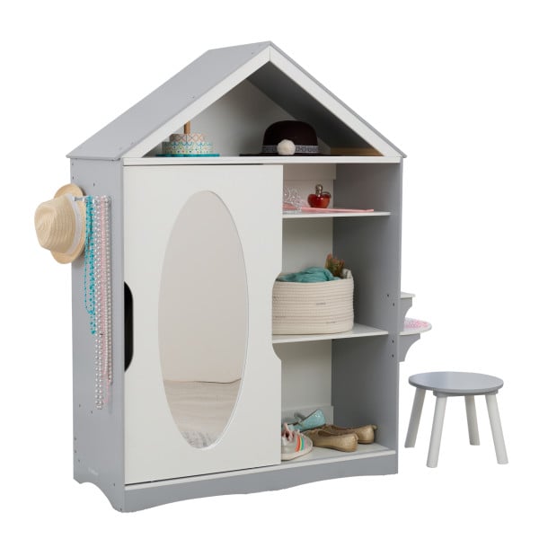 Детский шкаф-купе KidKraft, с туалетным столиком (13040) - фото 1