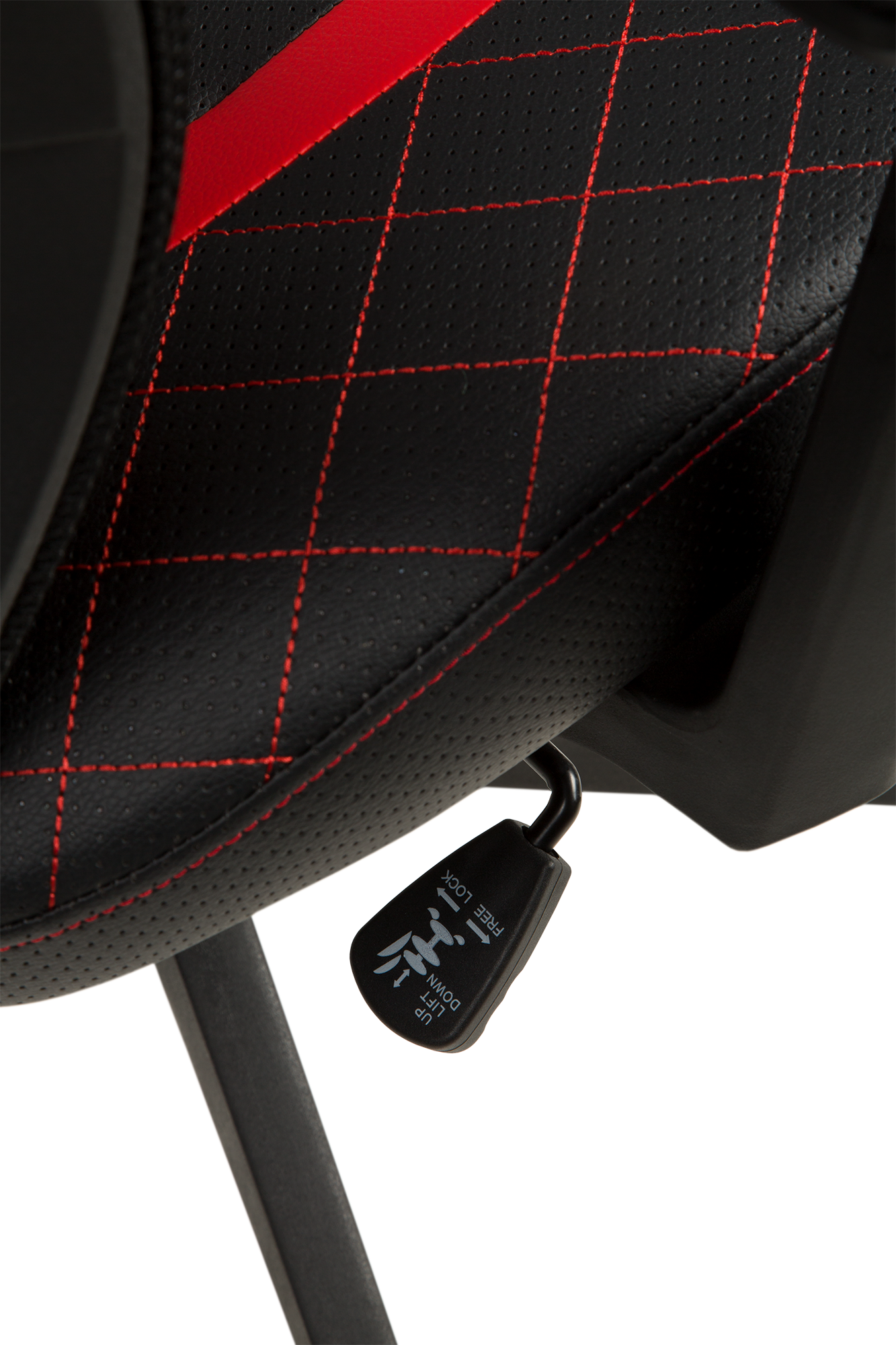 Геймерское кресло GT Racer черное с красным (X-6674 Black/Red) - фото 9
