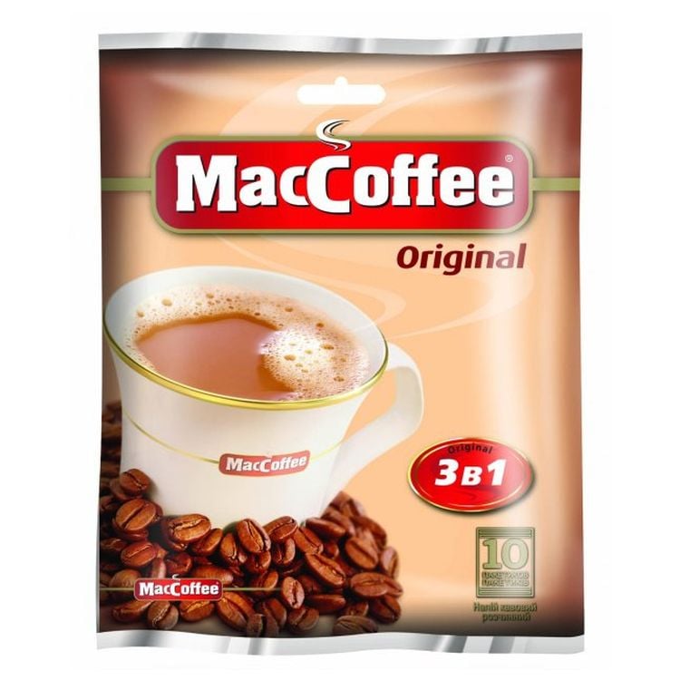 Напій кавовий MacCoffee Original 3 в 1 (10 шт. по 20 г) (693051) - фото 1