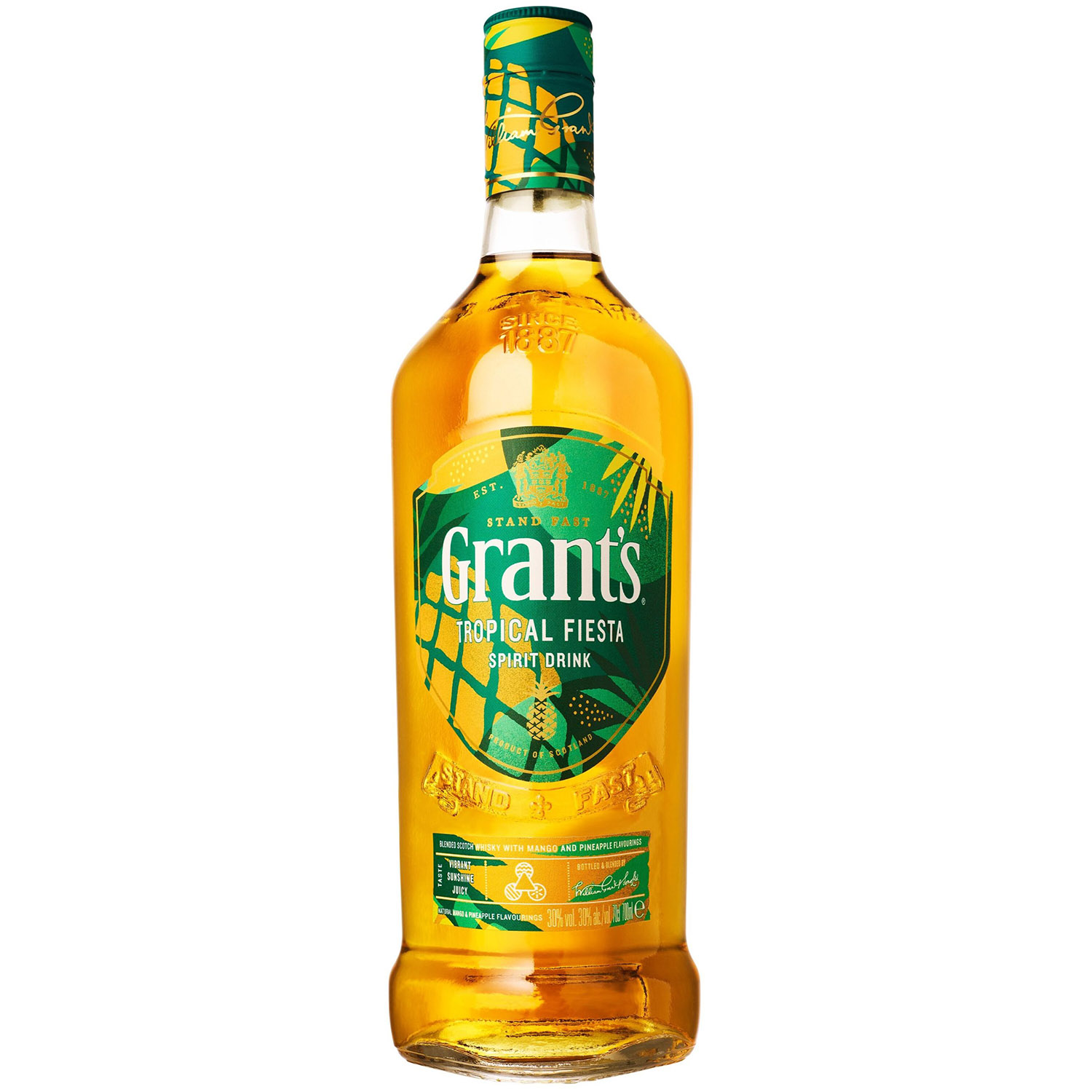 Напій на основі віскі Grant's Tropical Fiesta 30% 0.7 л - фото 4