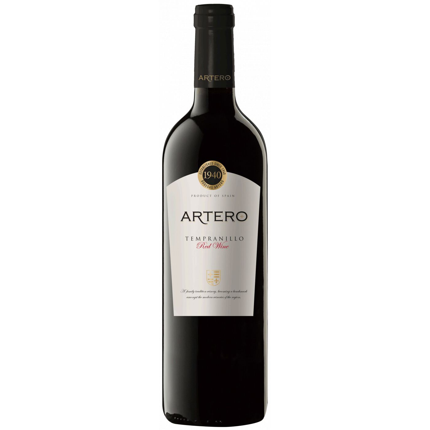 Вино Artero Tempranillo La Mancha D.O. красное сухое 0.75 л - фото 1