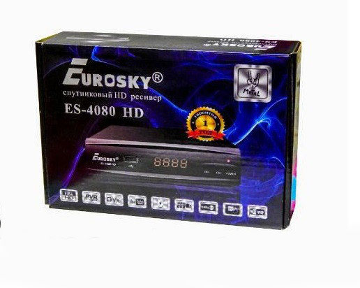 Супутниковий ресивер Eurosky ES-4080 HD - фото 3