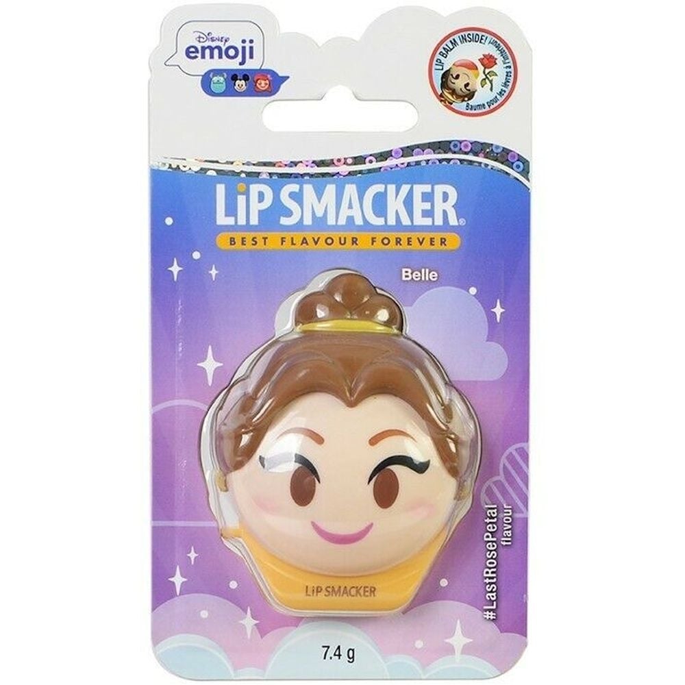 Бальзам для губ Lip Smacker Disney Emoji Belle Пелюстки троянди 7.4 г (459514) - фото 4