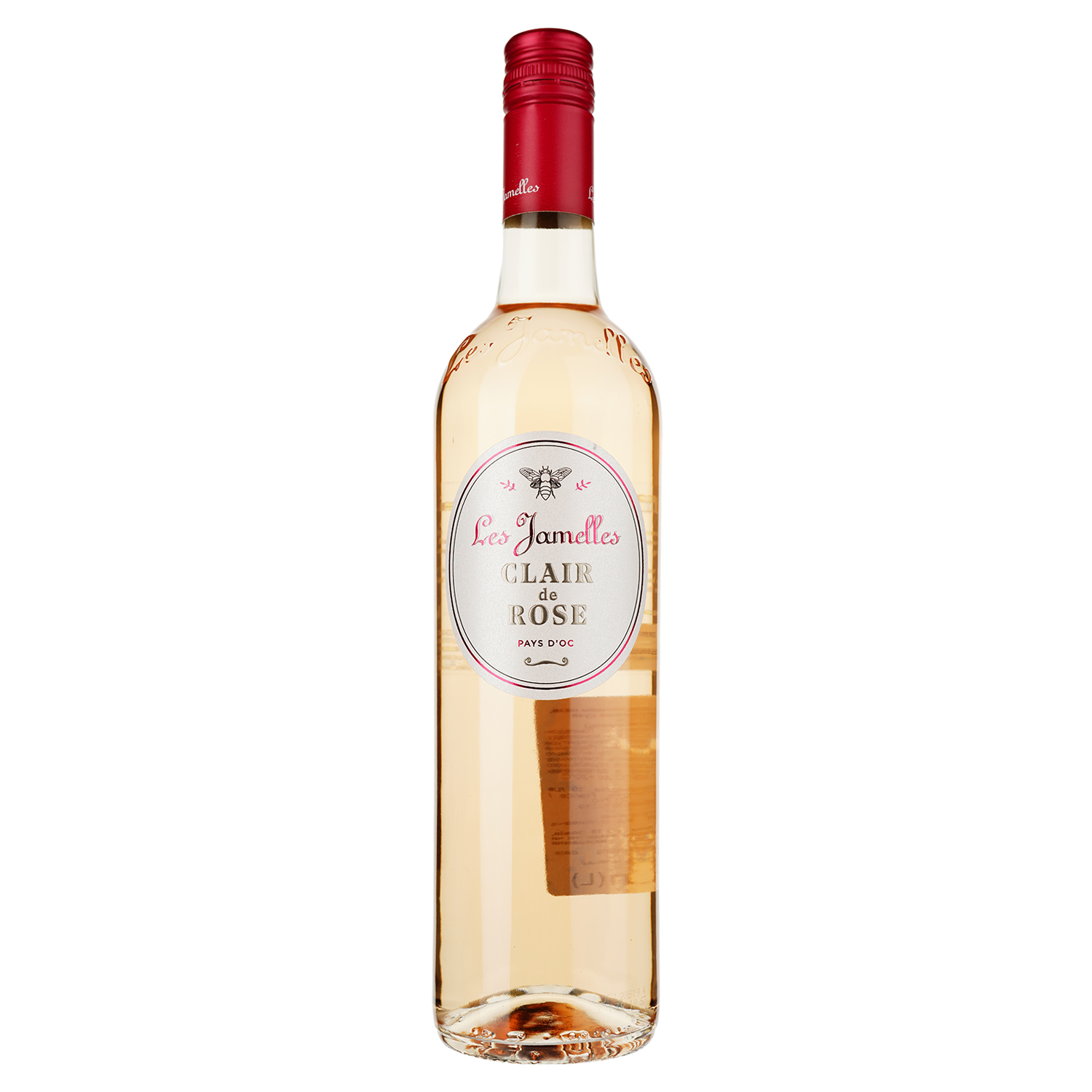 Вино Les Jamelles Claire de Rose розовое сухое, 0,75 л, 12,5% (644778) - фото 1