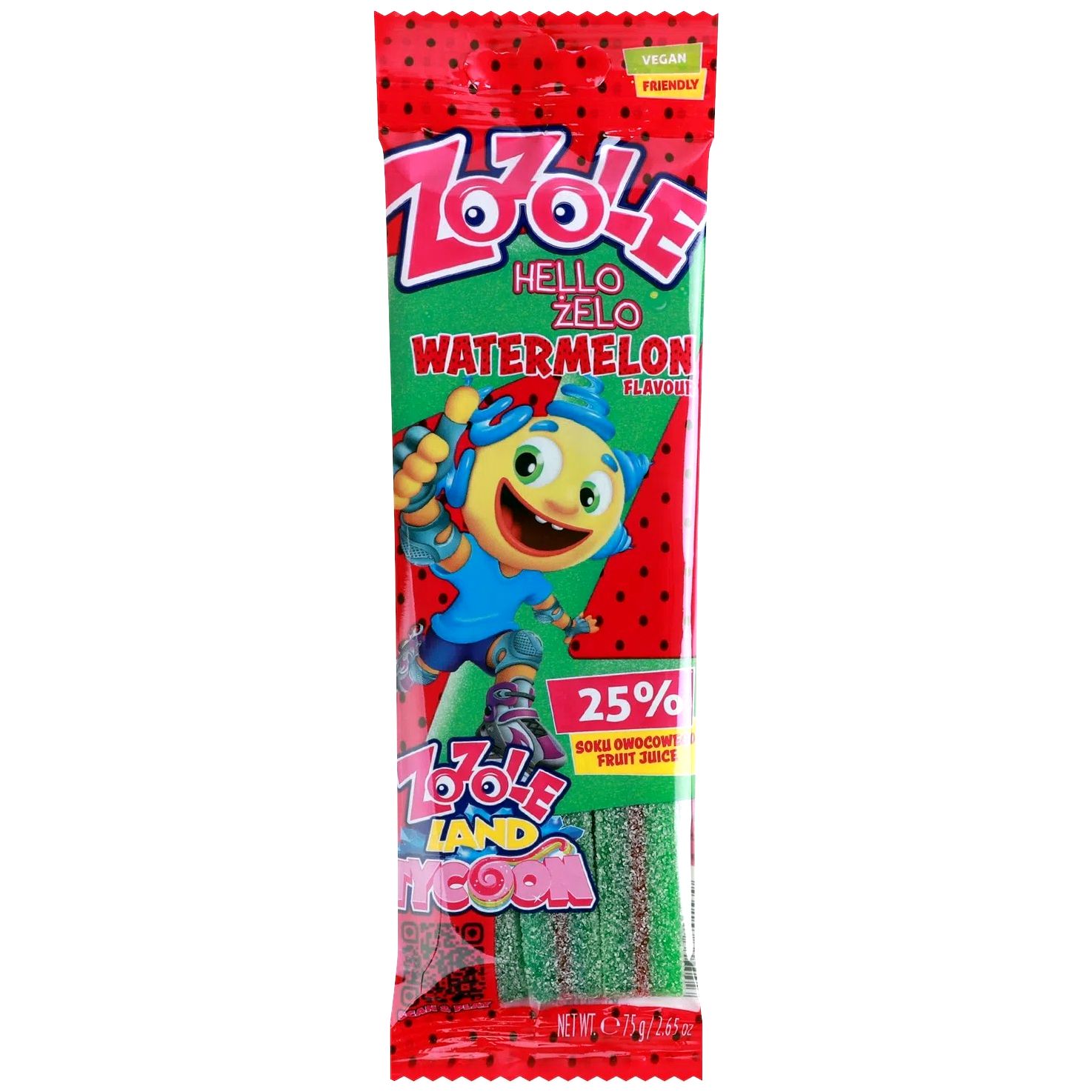 Конфеты Zozole Watermelon желейные 75 г - фото 1