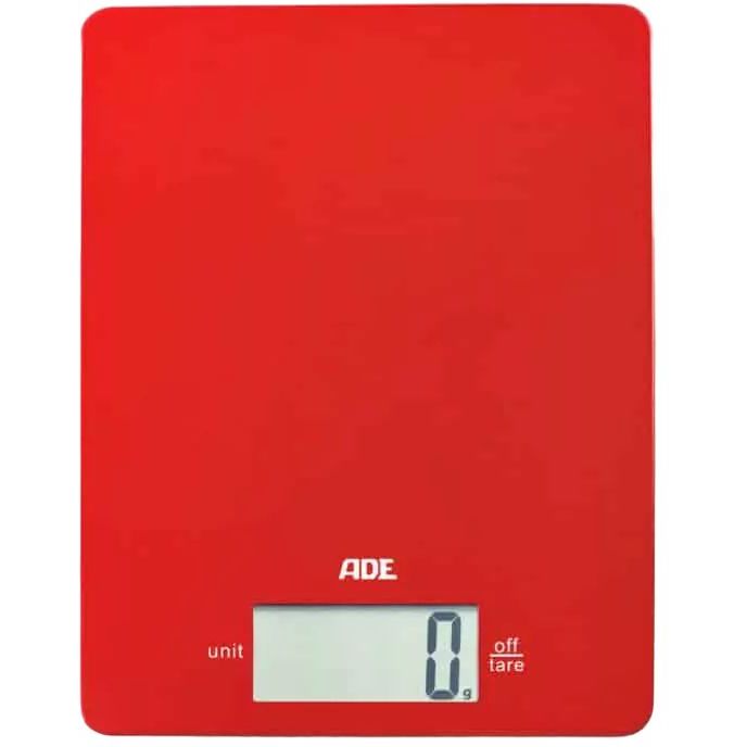 Весы кухонные ADE Leonie цифровые красные (KE1800-1) - фото 1