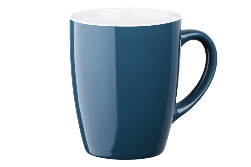 Чашка Ardesto Savona, 360 мл, синьо-білий (AR3036SB) - фото 1