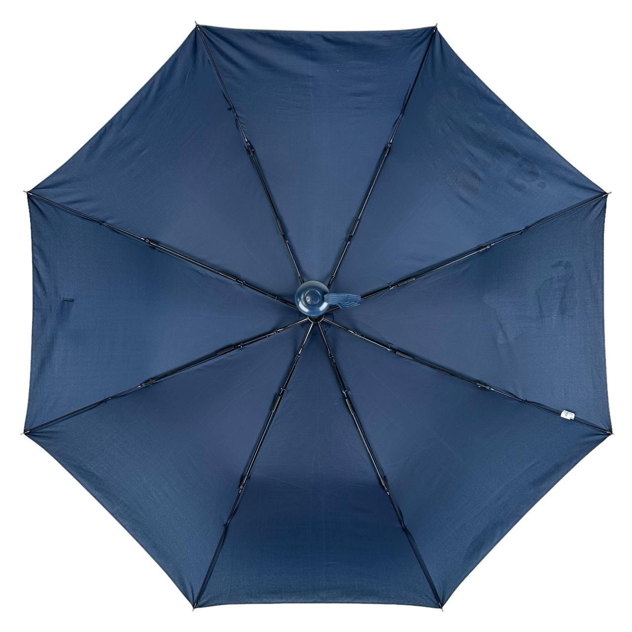 Дитяча складана парасолька напівавтомат Toprain 97 см синя - фото 3