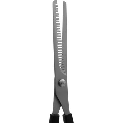 Ножиці філіровочні SPL, 5.5 дюймів, чорні - фото 3