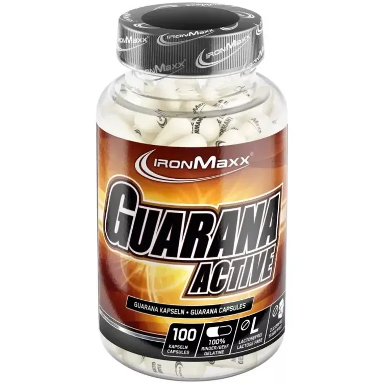 Энергетик IronMaxx Guarana Active 100 капсул - фото 1