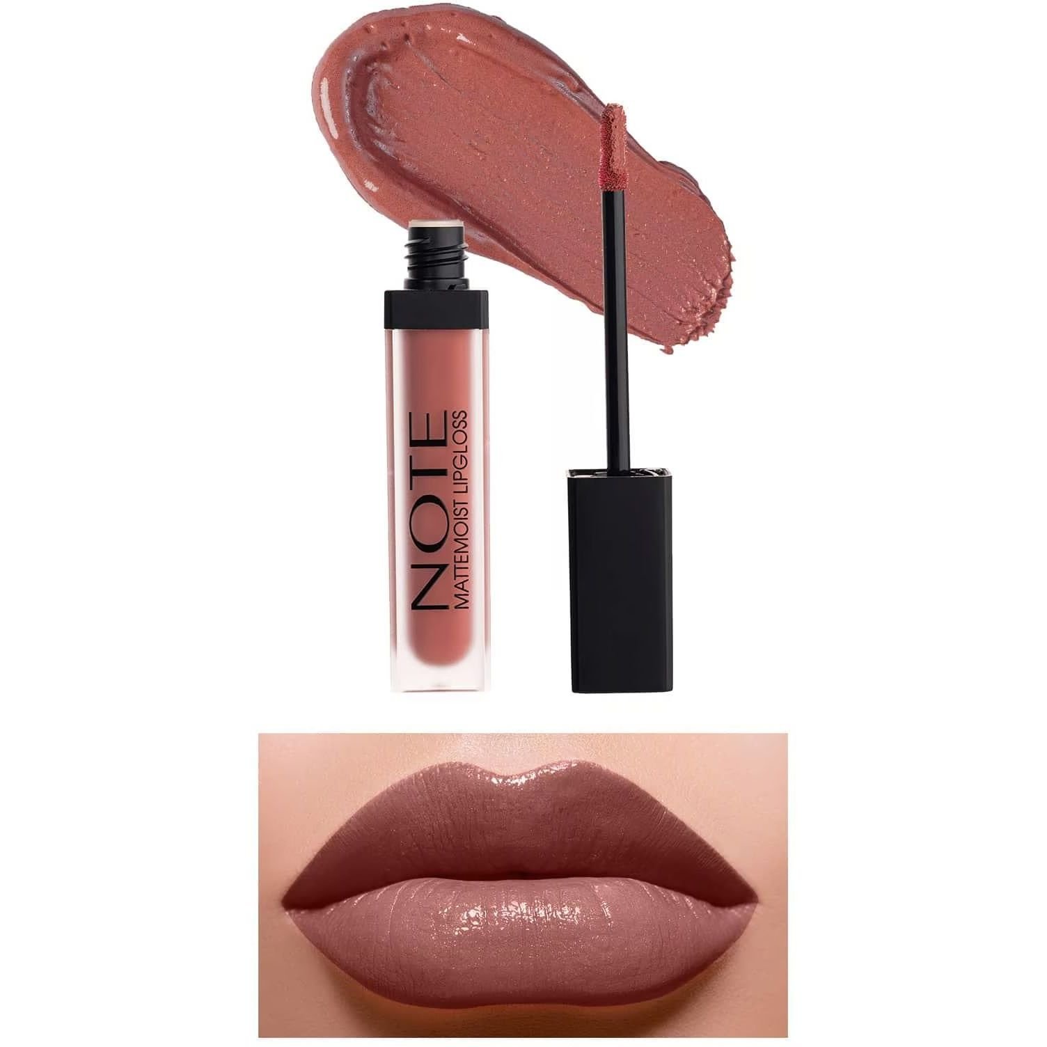 Матовый блеск для губ Note Cosmetique Mattemoist Lipgloss тон 413 (Coraltouch) 6 мл - фото 3