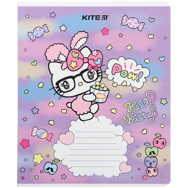 Набір зошитів Kite Hello Kitty А5 в лінійку 18 аркушів 20 шт. (HK23-237) - фото 4