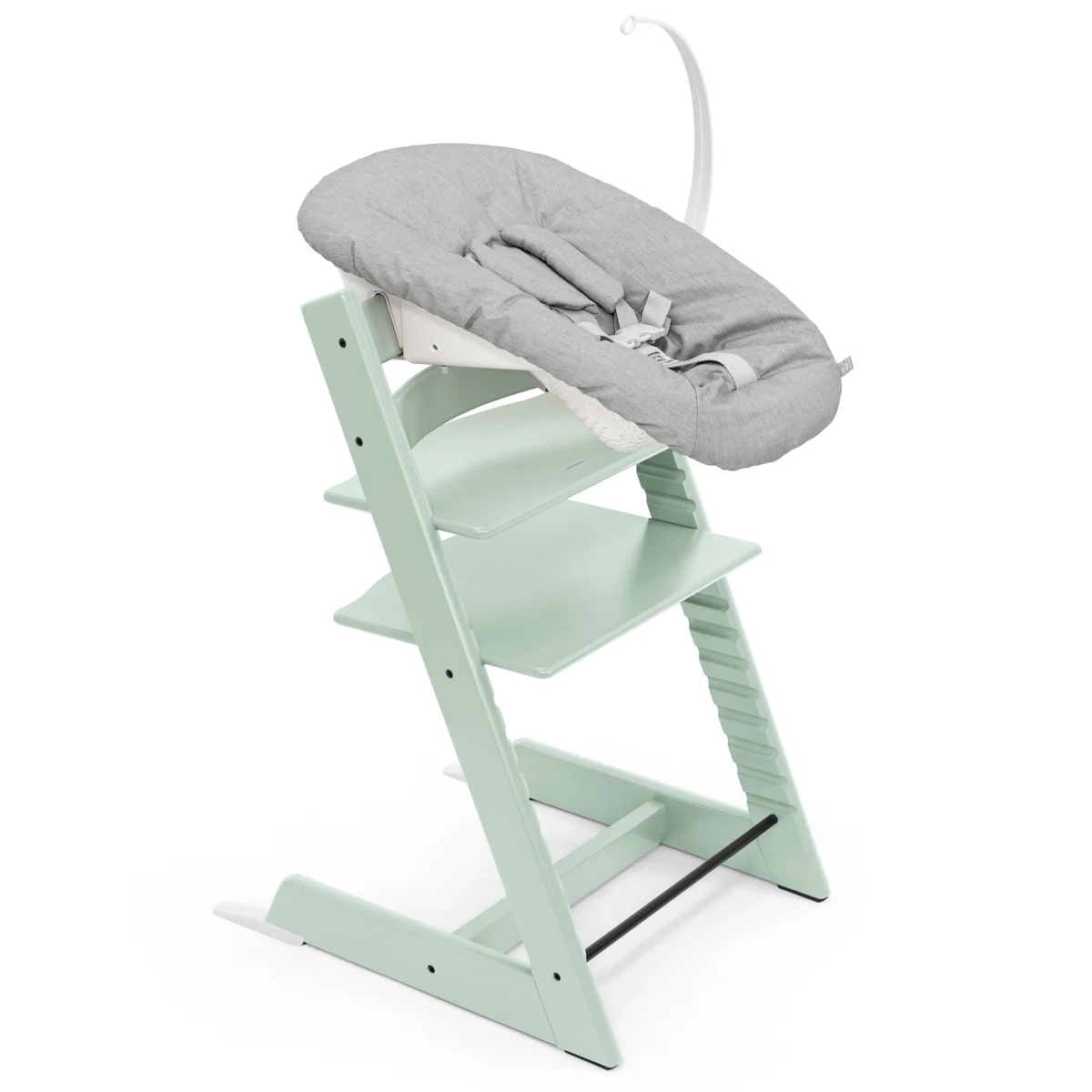 Набор Stokke Newborn Tripp Trapp Soft Mint: стульчик и кресло для новорожденных (k.100135.52) - фото 3