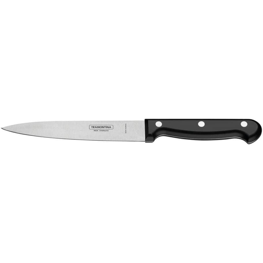 Нож кухонный Tramontina универсальный 152 мм Черный 000271970 - фото 1