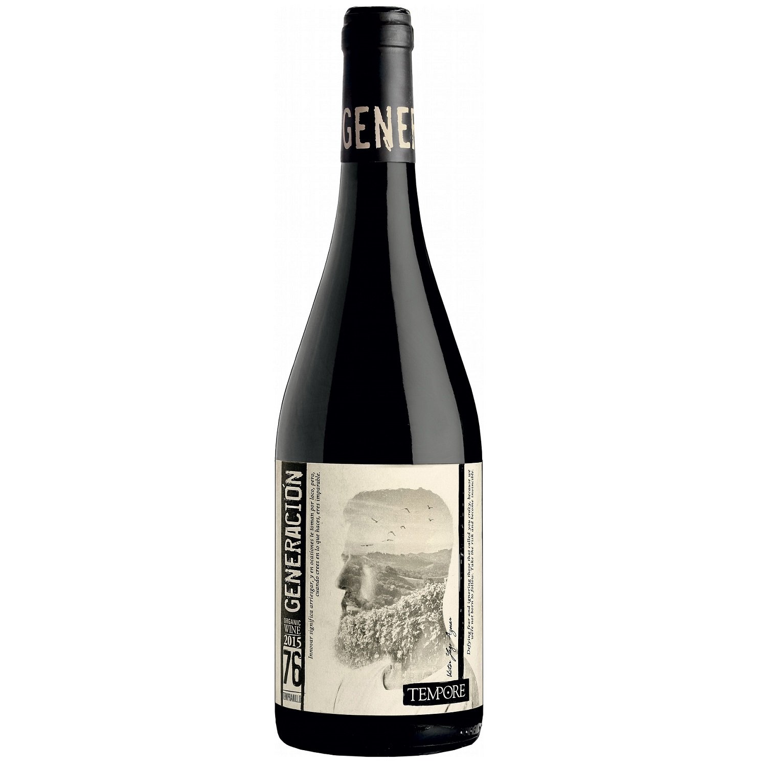 Вино Tempore Generacion, сухое, красное, 13,5%, 0,75 л (ALR13236) - фото 1