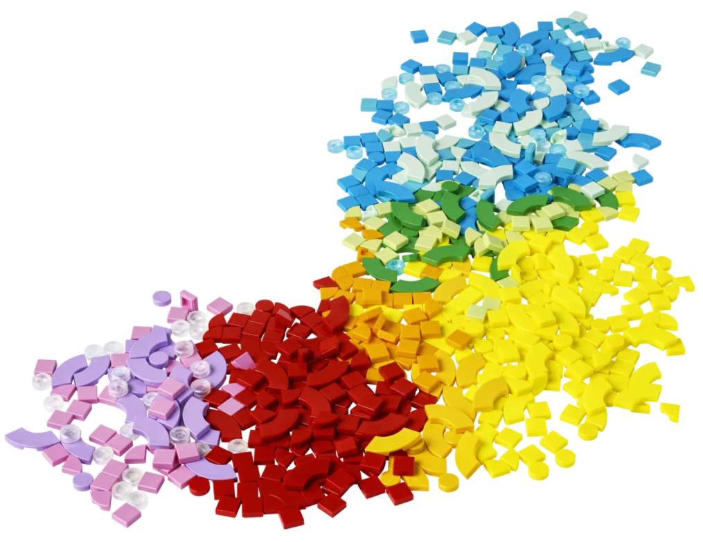 Конструктор LEGO DOTs Большой набор тайлов: буквы, 722 деталей (41950) - фото 4