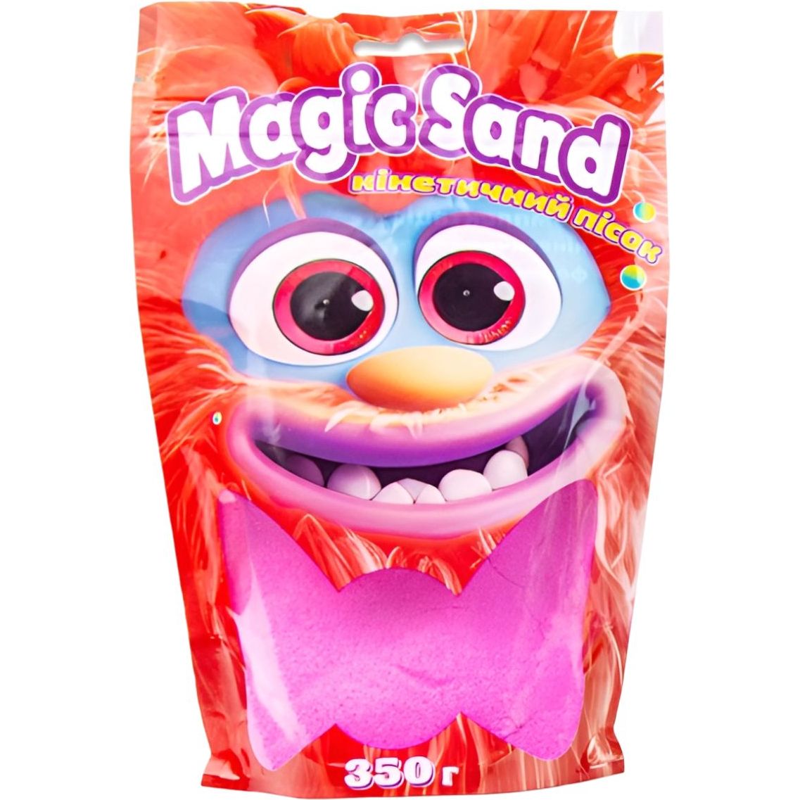Кінетичний пісок Strateg Magic sand рожевий 350 г (39402-8) - фото 1