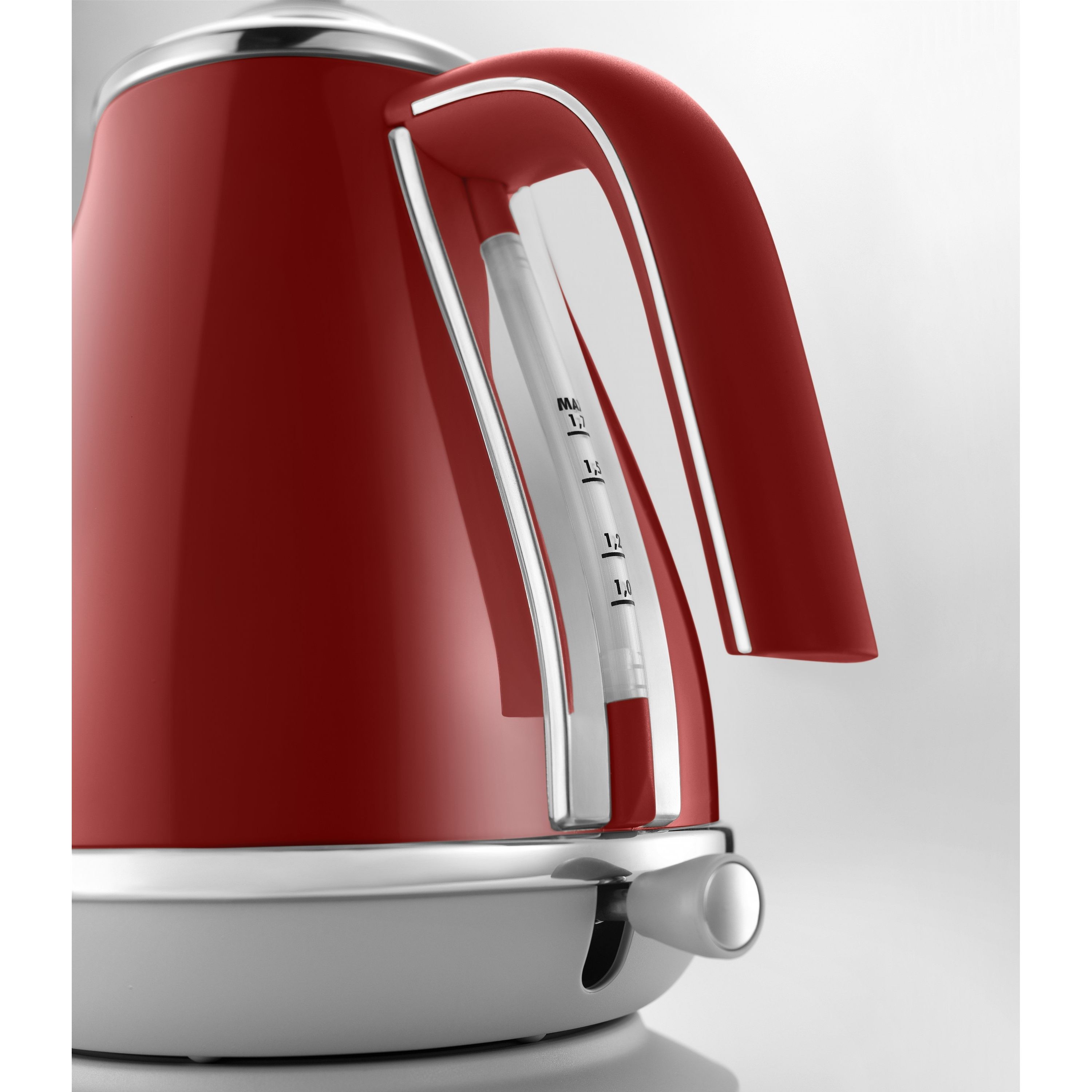 Электрочайник DeLonghi KBOC 2001 red 1.7 л (00000017910) - фото 2