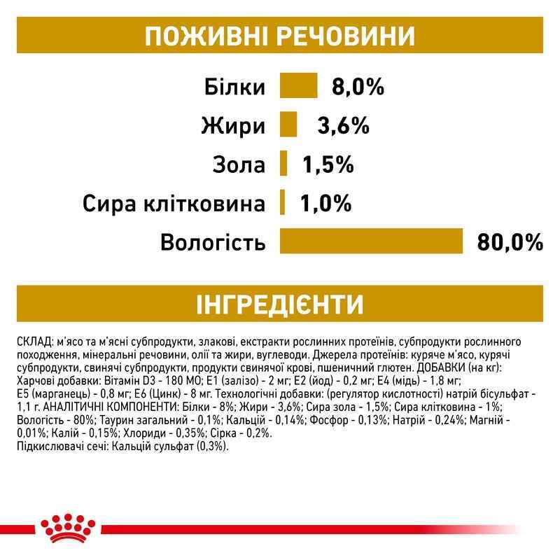 Влажный диетический корм Royal Canin Urinary S/O Moderate Calorie для собак склонных к набору лишнего веса при заболеваниях нижних мочевыводящих путей, 100 г (12770019) - фото 6